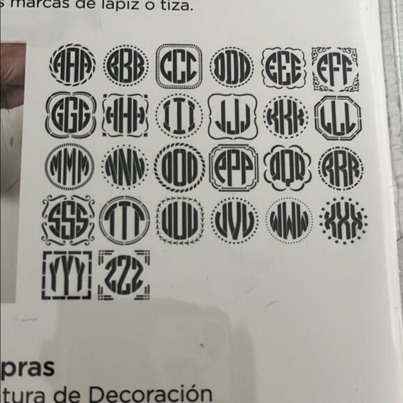 Art Minds Black and White Paper Stencils Set - Picture 3 of 7